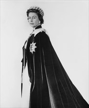 Portrait de la reine Elisabeth II