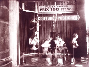 Atget, Coiffeur