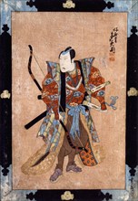 Tamekuni, Actor as a Daimo in Hunting Dress