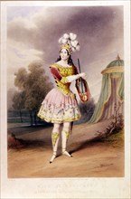 Unknown artist, Miss Fairbrother as Eglantine in Valentine and Orson