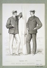 Fashion plate from West End Gazette