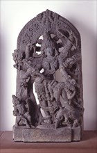 Durga as Maheshasurardini. Mysore State, India, early 13th century