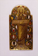 Plaque représentant le prophète Jonas