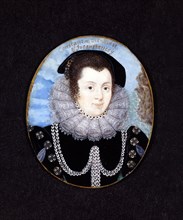 Hilliard, Portrait de la Comtesse de Cumberland