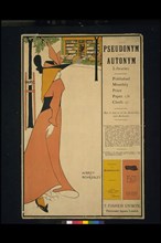 The Pseudonym and Autonym Libraries, by Aubrey Beardsley. London, England, 1894
