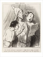 Daumier, Une Famille Mélomane...