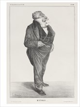 Charles Guillaume Etienne, by Honoré Daumier