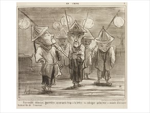 Daumier, Patrouille Chinoise