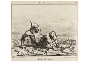 Daumier, Le Réveil de L'Italie