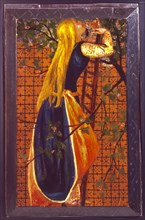 Rossetti, Morris et Burne-Jones, Femme à l'échelle