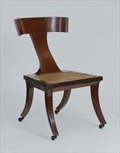 Klismos Chair, by James Newton. England, early 19th century