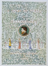 Title page of A Book of Verse, by William Morris. London, England, 1870