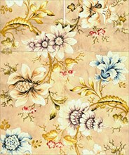 Design for woven silk, by Anna Maria Garthwaite. England, early 18th century