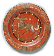 Dish.  FostÔt, Egypt, 13th-14th centuries A.D.