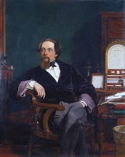 Frith, Portrait de Charles Dickens