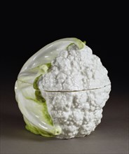Cauliflower Tureen, by Chelsea porcelain factory. London, England, mid-18th century