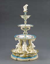 Centrepiece, by Emile Jeannest. Staffordshire, Stoke-on-Trent, England, 1851