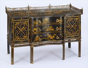 The Badminton Dressing Table, by William and John Linnell. London, England, mid-18th century