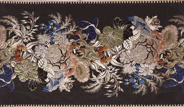 Coventry Town Ribbon, by M.Clack. Coventry, England, mid-19th century