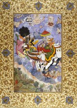 Krishna's Combat with Indra