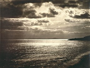 Seascape at Sete: A Cloud Study, photo by Gustave Le Gray. France, 19th century