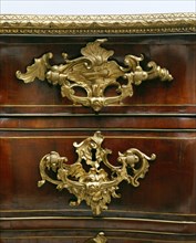Library Commode. Fonthill Splendens, Wiltshire, England, mid-18th century