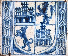 Tile. Spain, 17th century