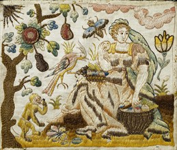 Panel. England, 17th century
