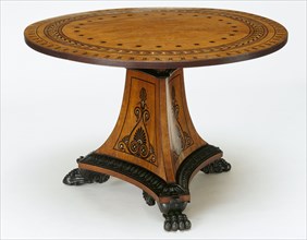 Table, by Thomas Hope. England, early 19th century