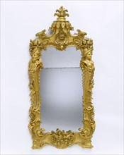 Mirror, by Matthias Lock. England, mid-18th century