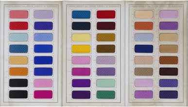 Dye Sample Book of dress fabrics, by F. Bayer & Co. Levenkusen, Germany, 1896