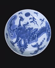 Chinese Dish. Jiangxi Province, China, Qing dynasty, 17th-18th century
