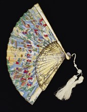 Fan. Guangdong, China, mid-19th century