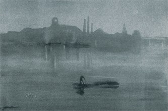 Nocturne, by J.A. Whistler. England, 1878