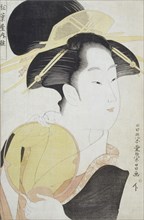 The Courtesan Yosooi of the Matsuba-ya House, by Ch+¦k+¦sai Eish+¦. Edo, Japan, late 18th century