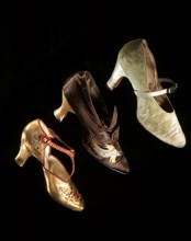 Woman's shoes. Britain and Monaco, early 20th century