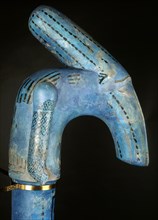 Sceptre, Horus. Egypt, 18th Dynasty, 1570-1342 BC