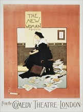 Poster for The New Woman, by Alfred Morrow. London, England, 1894