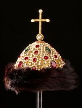 Crown worn, by Boris Christoff in the title r¶le in Mussorgsky's opera "Boris Godunov". Russia, c.1960-1970