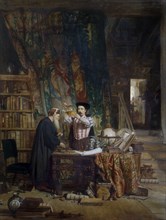 The Alchemist, by William F. Douglas. Scotland, mid-19th century