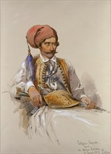 Constantinos Sisopulos, by Amadeo Preziosi. Italy, mid-19th century