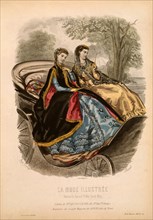 La Mode IllustrÚe. France, mid-19th century
