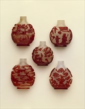 Snuff bottles. China, 18th-19th century