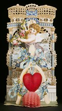 Valentine's Card. England, c.1890