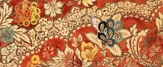 Design for woven silk, by Anna Maria Garthwaite. London, England, early 18th century