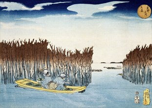 Seaweed Gathers at Owori, by Utagawa Kuniyoshi. Japan, 19th century