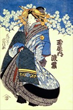 The Courtesan Koimurasaki, by Utagawa Kunitomi. Japan, 19th century