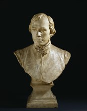 Alfred Stevens, bust by Edouard Lanteri. England, 20th century