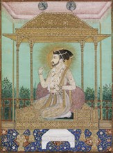 Shah Jahan seated on Peacock Throne, Mughal Style. India, early 17th century