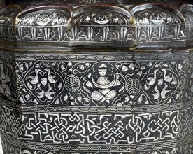 Ewer, detail. Iran, 13th century